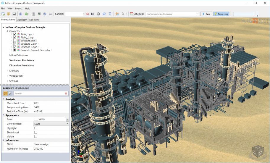如何将navisworks设计文件导入火气布点软件
